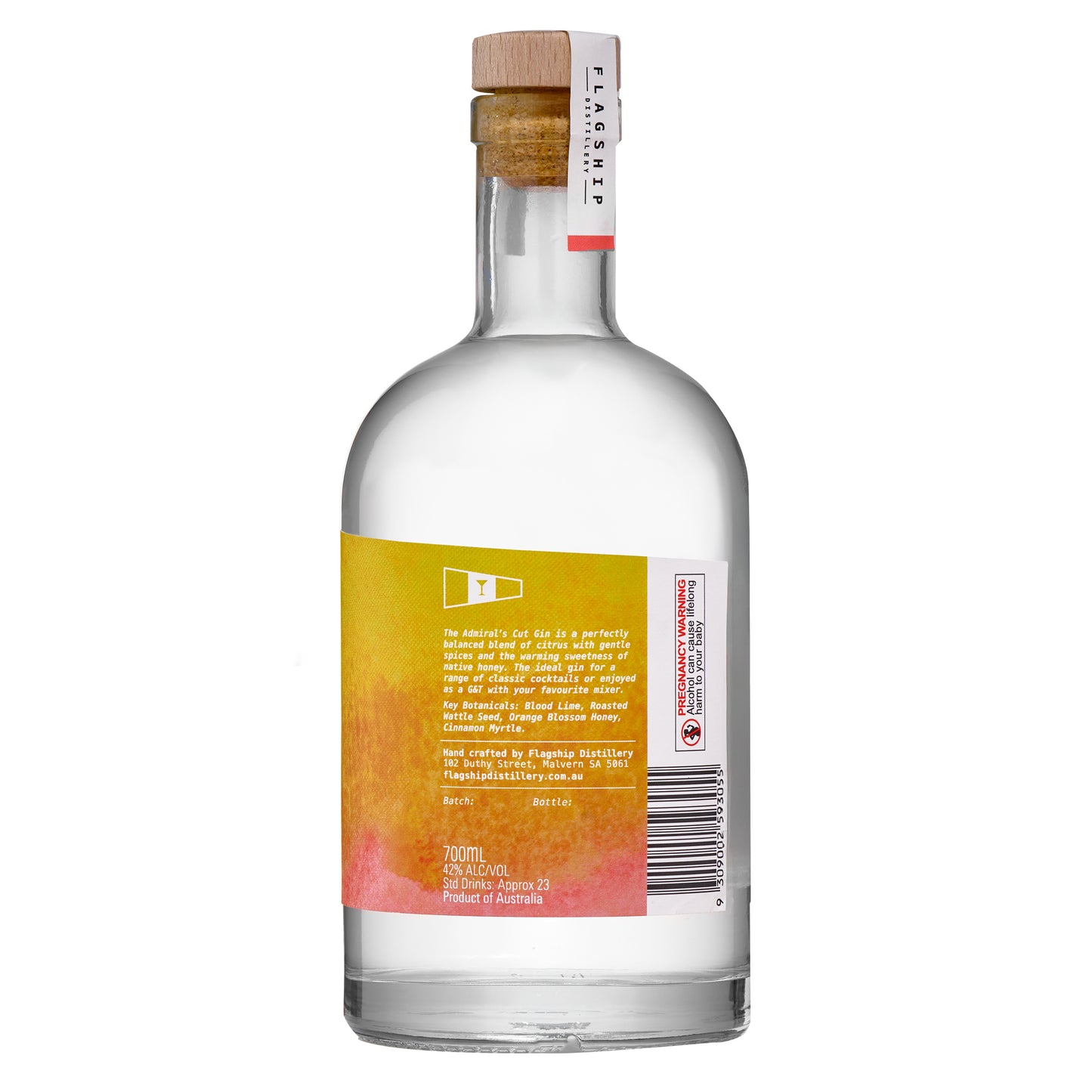 The Admiral's Cut Gin - 700ml
